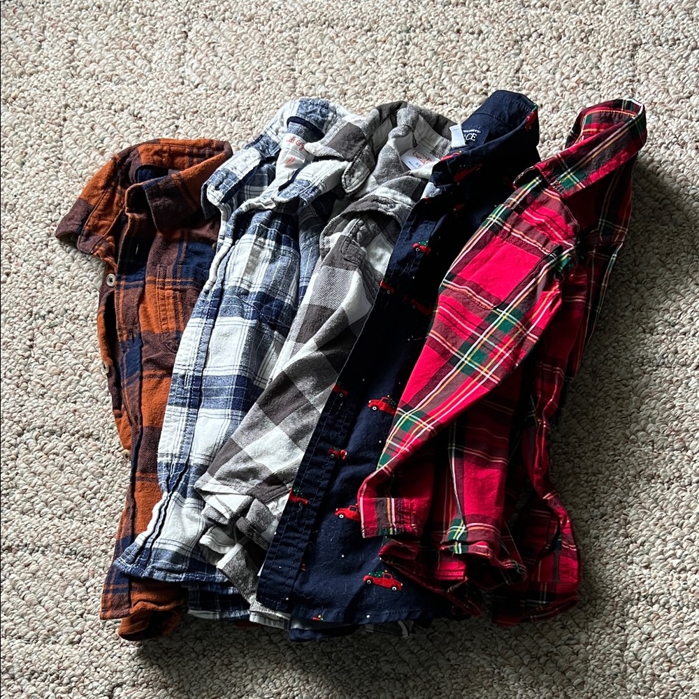 Plaid Flannel Shirt Collection